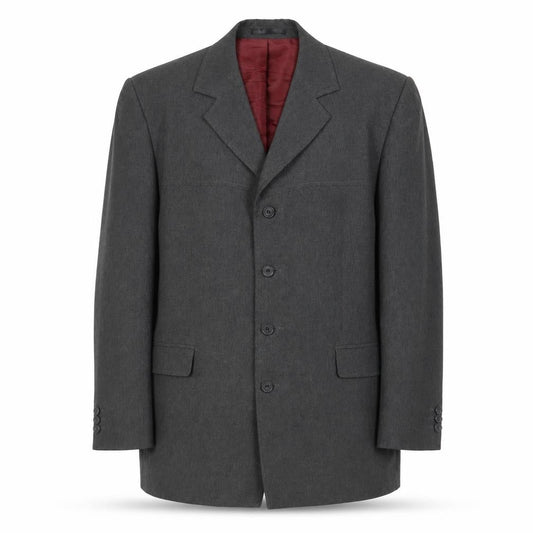 Douglas Mens Grey Polyester Jacket Blazer Size 44 Regular