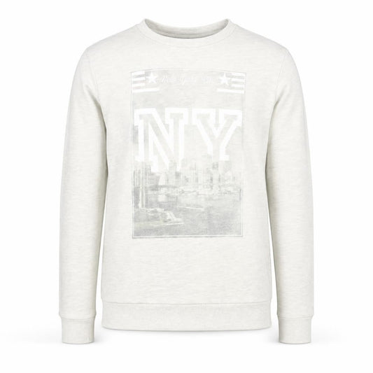 Topman Mens Beige Cotton Pullover Sweatshirt Size M - NY