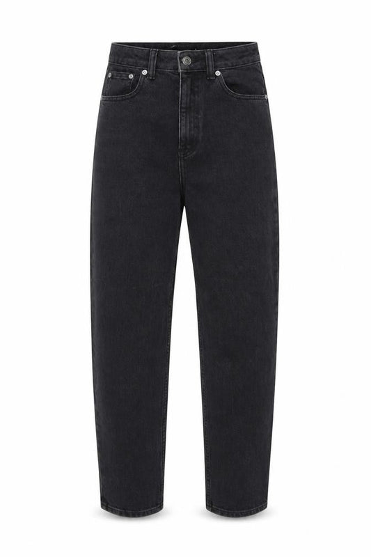 ASOS Womens Grey Cotton Straight Jeans Size 25 in L30 in Regular Button