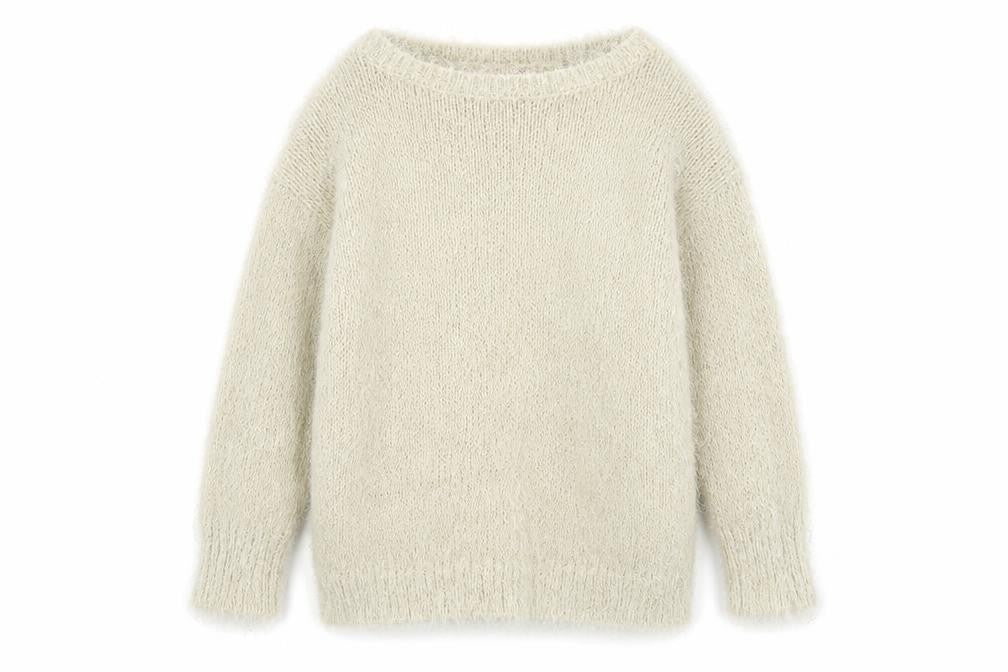 NEXT Womens Beige Round Neck Polyester Pullover Jumper Size S