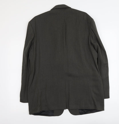 Pierre Balmain Mens Grey Wool Jacket Suit Jacket Size M Regular