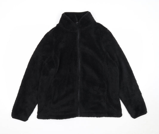 Dunnes Stores Womens Black Jacket Size L Zip