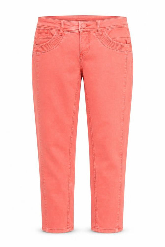 Street One Womens Pink Cotton Straight Jeans Size 26 in L26 in Regular Zip