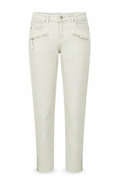 EDC Womens Green Cotton Straight Jeans Size 34 in Regular Zip