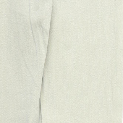 EDC Womens Green Cotton Straight Jeans Size 34 in Regular Zip