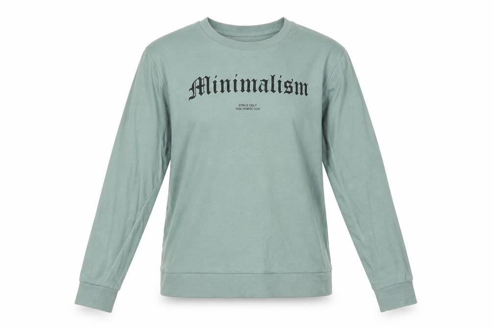 H&M Womens Green 100% Cotton Pullover Sweatshirt Size S Pullover