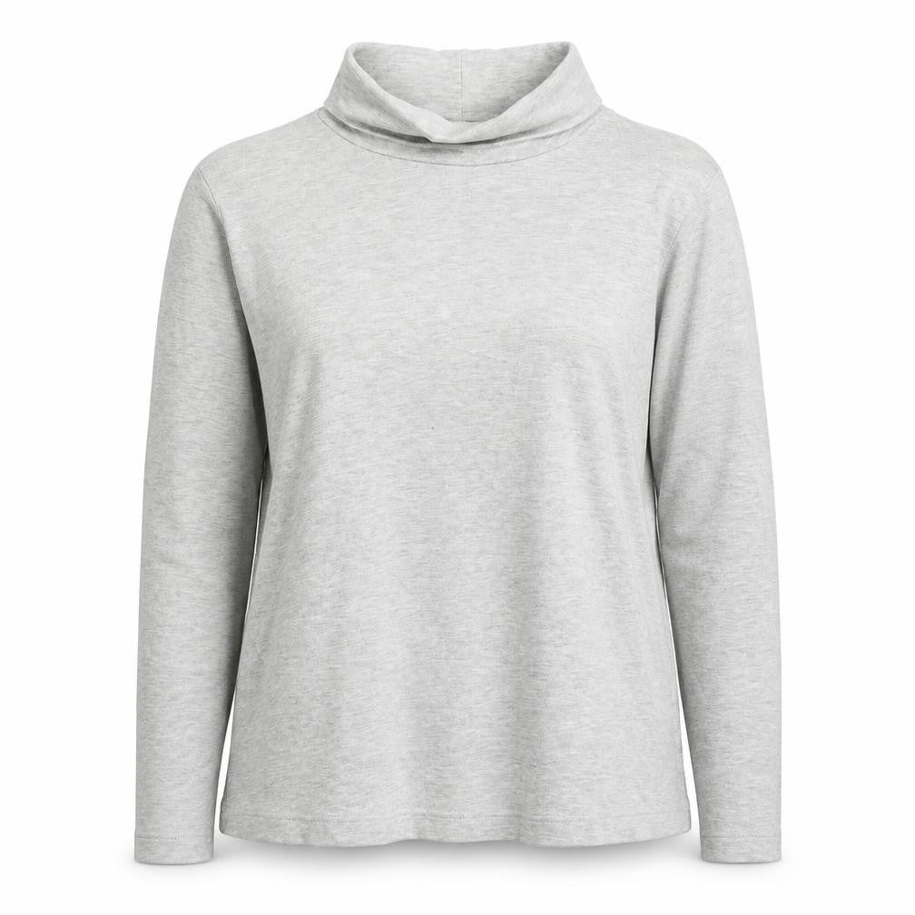 BHS Womens Grey Cotton Pullover Sweatshirt Size 14 Pullover