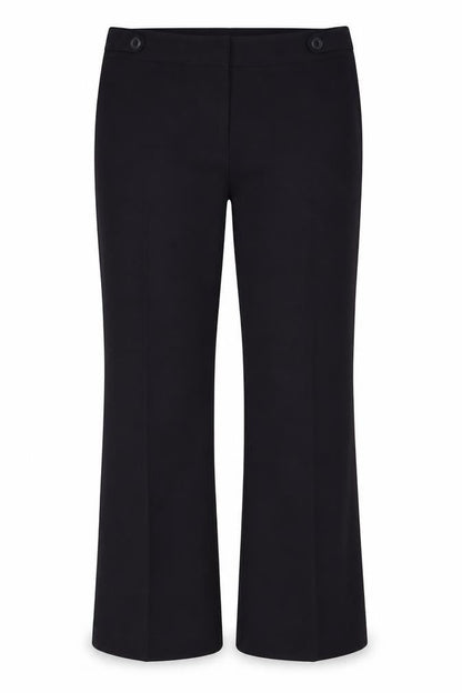 Savoir Womens Purple Polyester Trousers Size 36 in Regular Zip