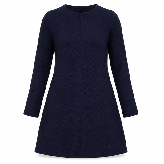 Gap Womens Blue Polyester A-Line Size L Round Neck Pullover