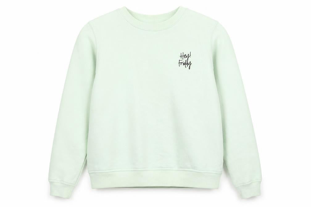 FB Sisters Womens Green Cotton Pullover Sweatshirt Size M Pullover - Hey! Friday