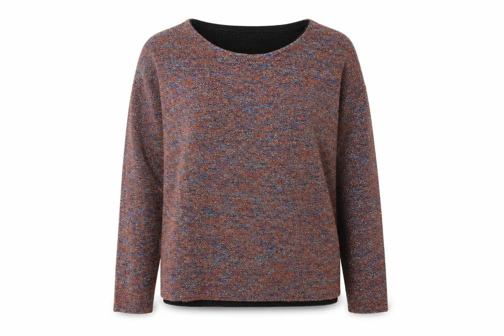 George Womens Multicoloured Round Neck Cotton Pullover Jumper Size 8