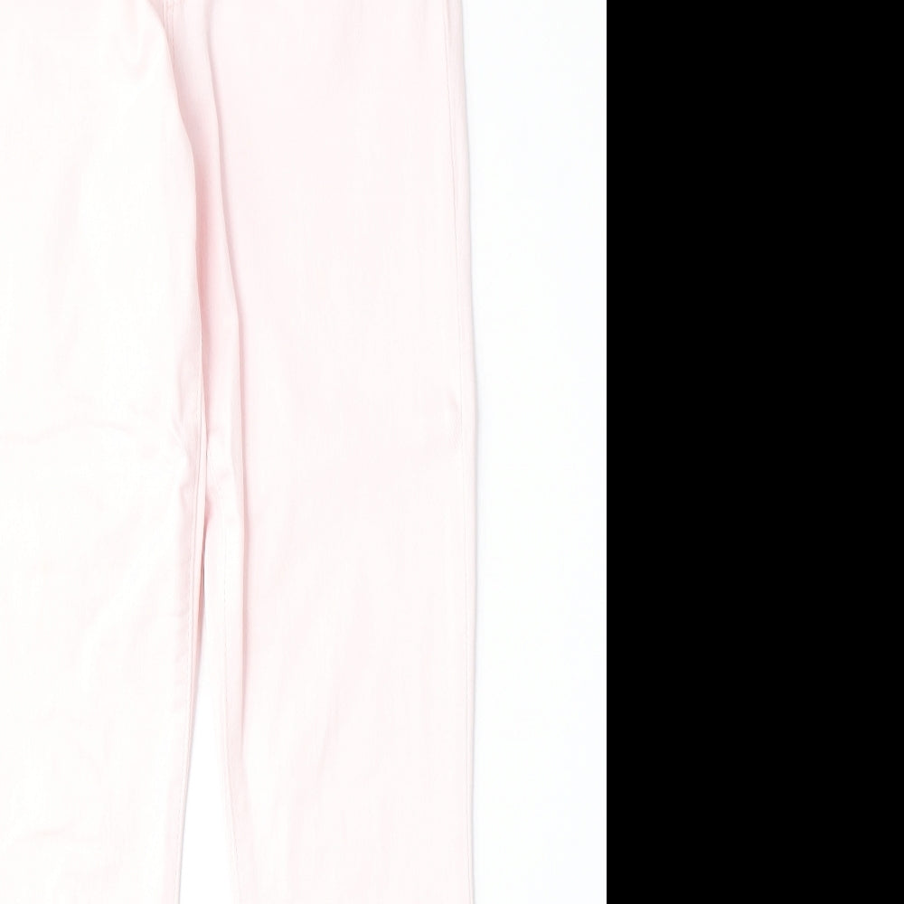 Gap Womens Pink Cotton Straight Jeans Size 27 in Regular Zip