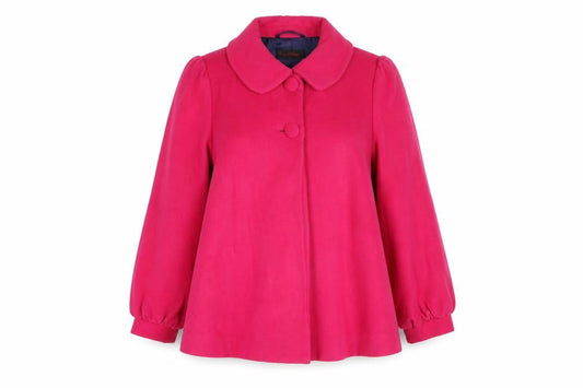 Miss Selfridge Womens Pink Jacket Size 12 Button