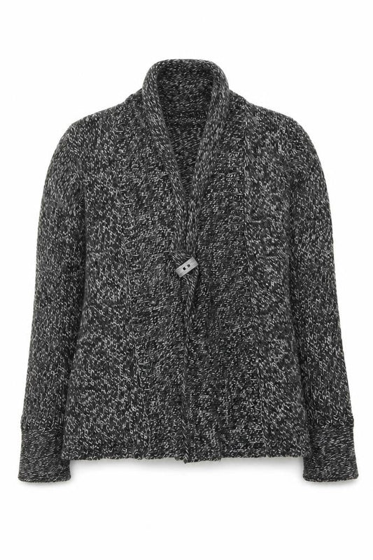 Wallis Womens Grey V-Neck Acrylic Cardigan Jumper Size S