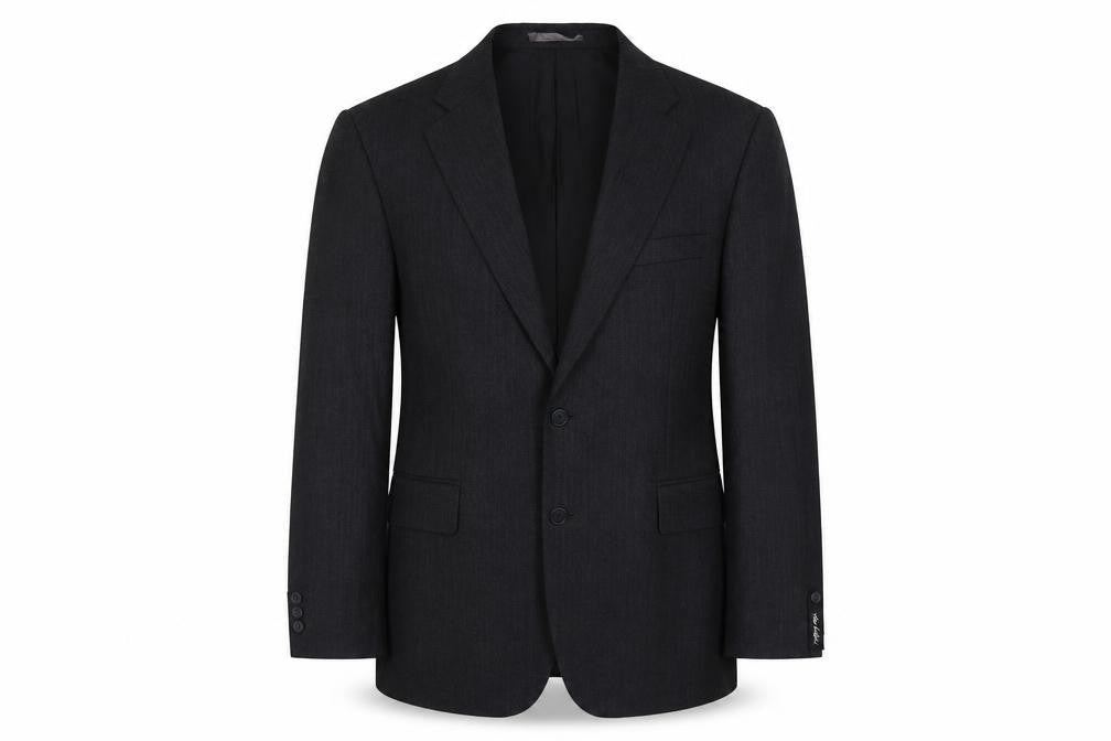 Marks & Spencer Mens Grey Wool Jacket Suit Jacket Size L Regular