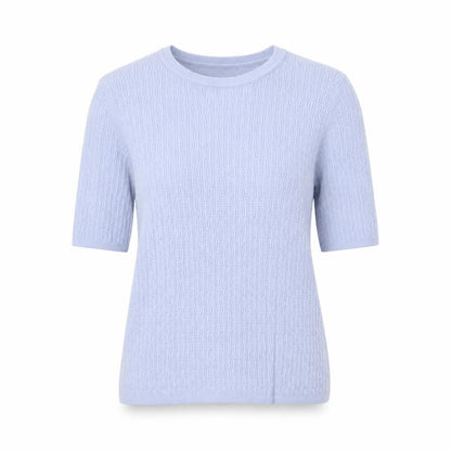 Tu Womens Blue Boat Neck Viscose Pullover Jumper Size 14