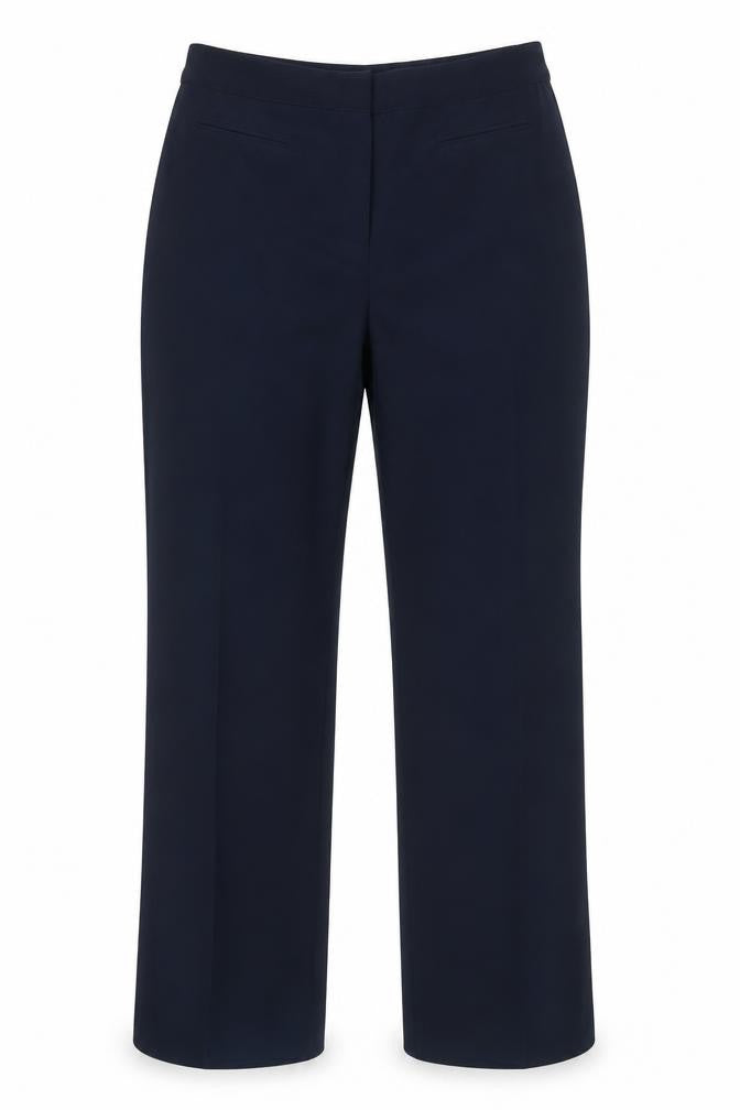 Mia Moda Womens Blue Polyester Dress Pants Trousers Size 14 Regular Zip
