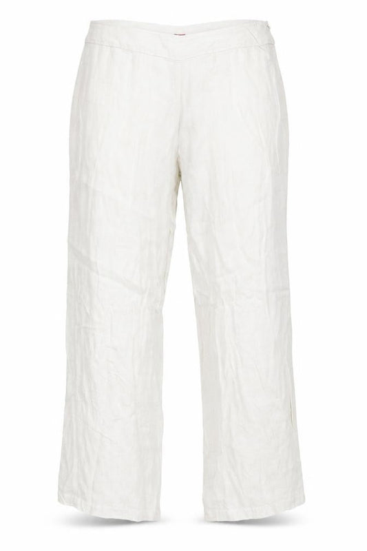 Olsen Womens Beige Polyester Trousers Size 34 in Regular Zip