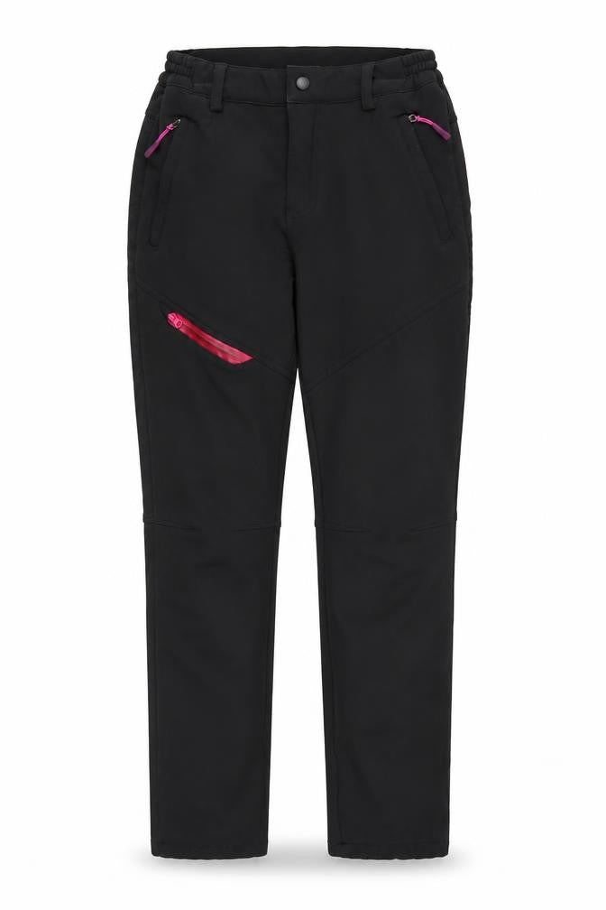 Preworn Womens Black Polyester Trousers Size M Regular Zip