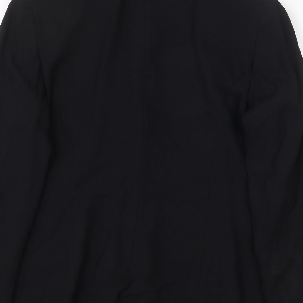 Roman Originals Womens Black Polyester Jacket Suit Jacket Size 14