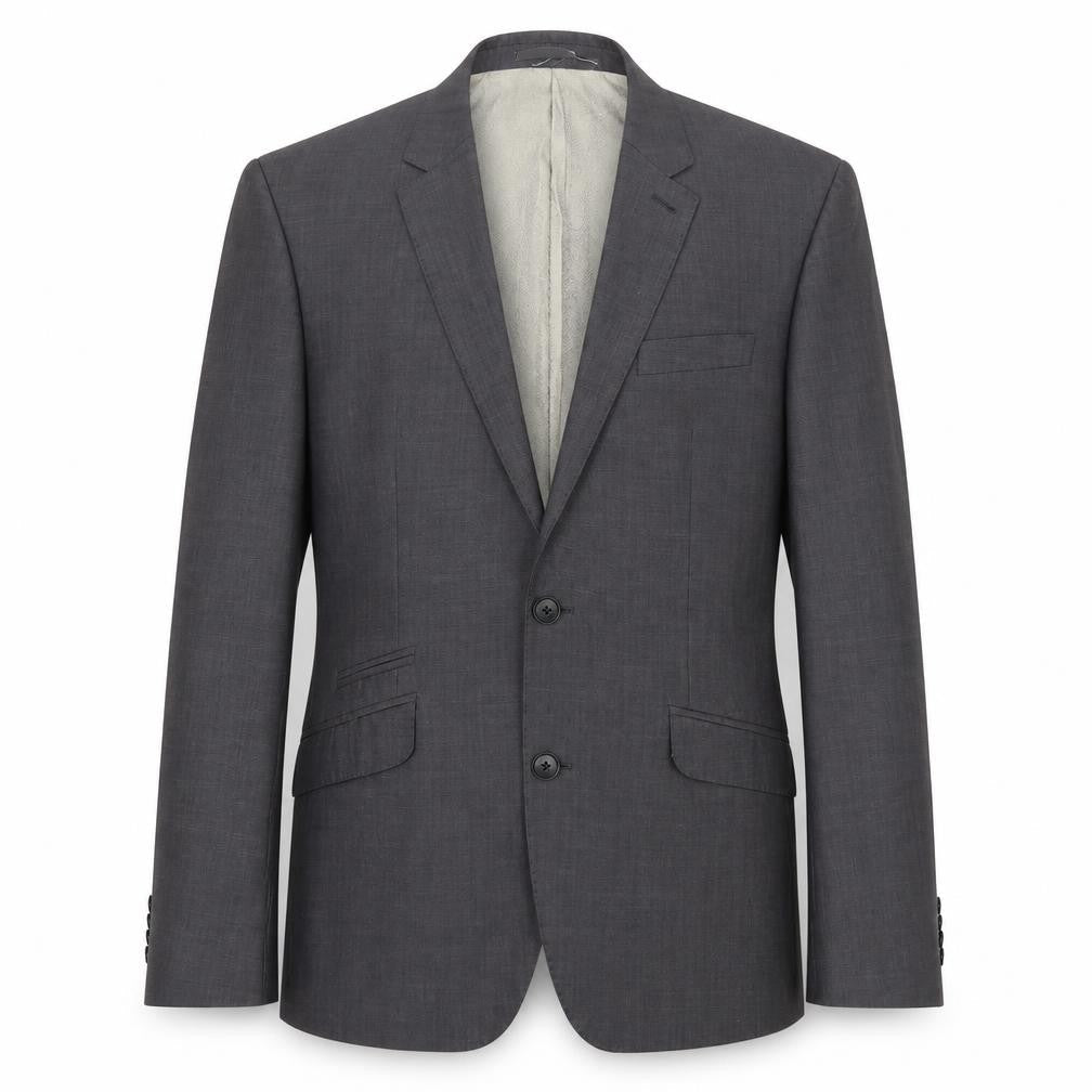 NEXT Mens Grey Wool Jacket Suit Jacket Size 38 Regular