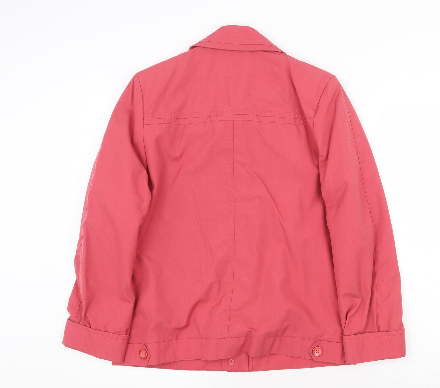 Dannimac Womens Pink Jacket Size 10 Button