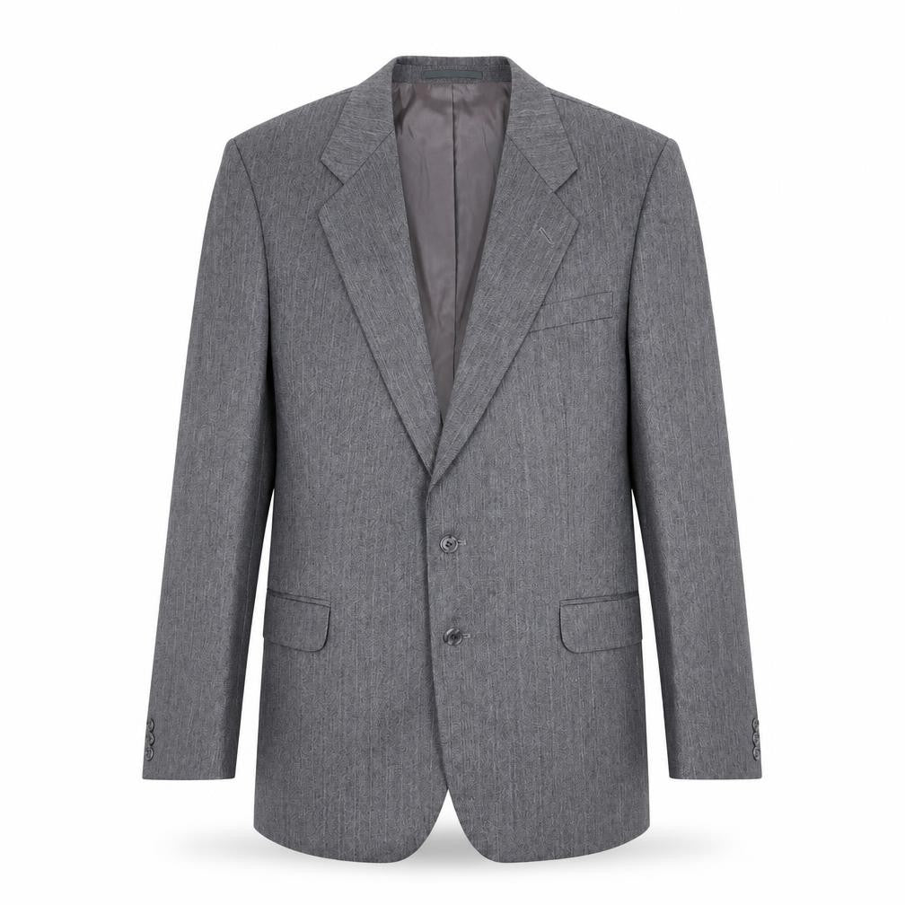 St Michael Mens Grey Wool Jacket Suit Jacket Size 40 Regular