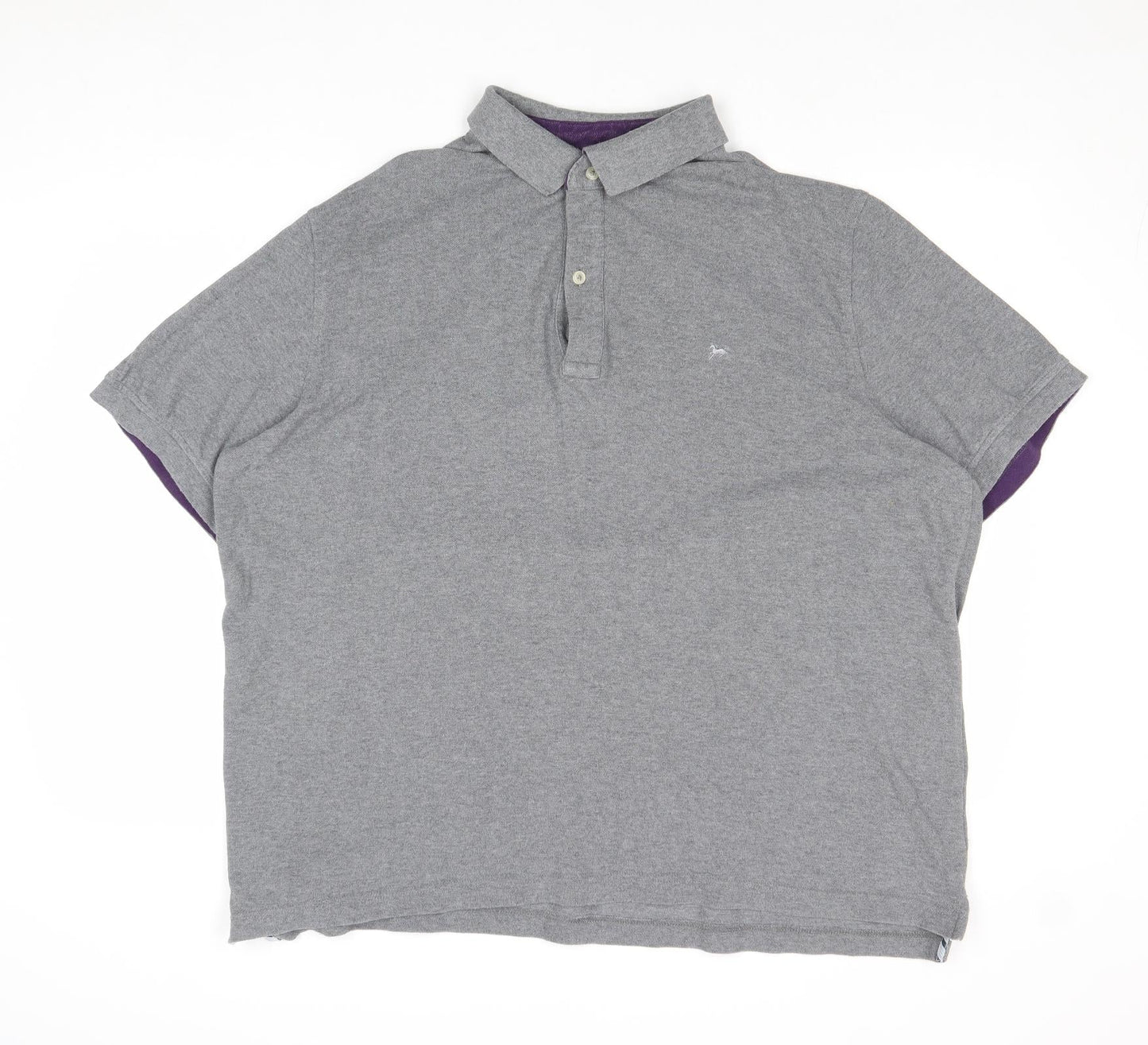 Hampton Mens Green 100% Cotton Polo Size 2XL Collared Button