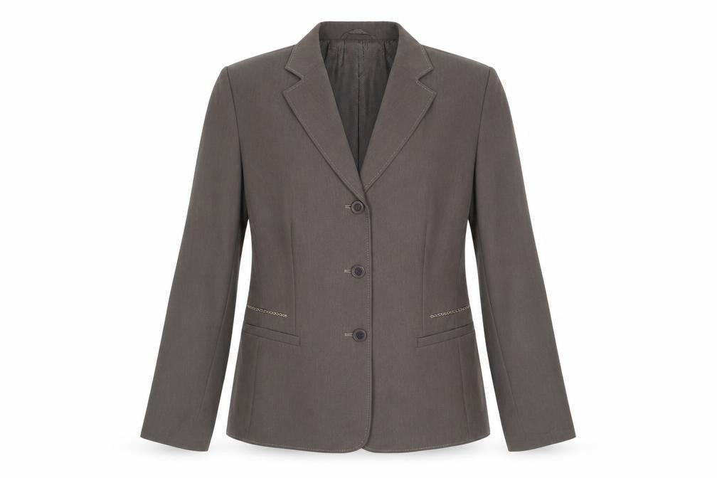 Gerry Weber Womens Brown Polyester Jacket Suit Jacket Size 14