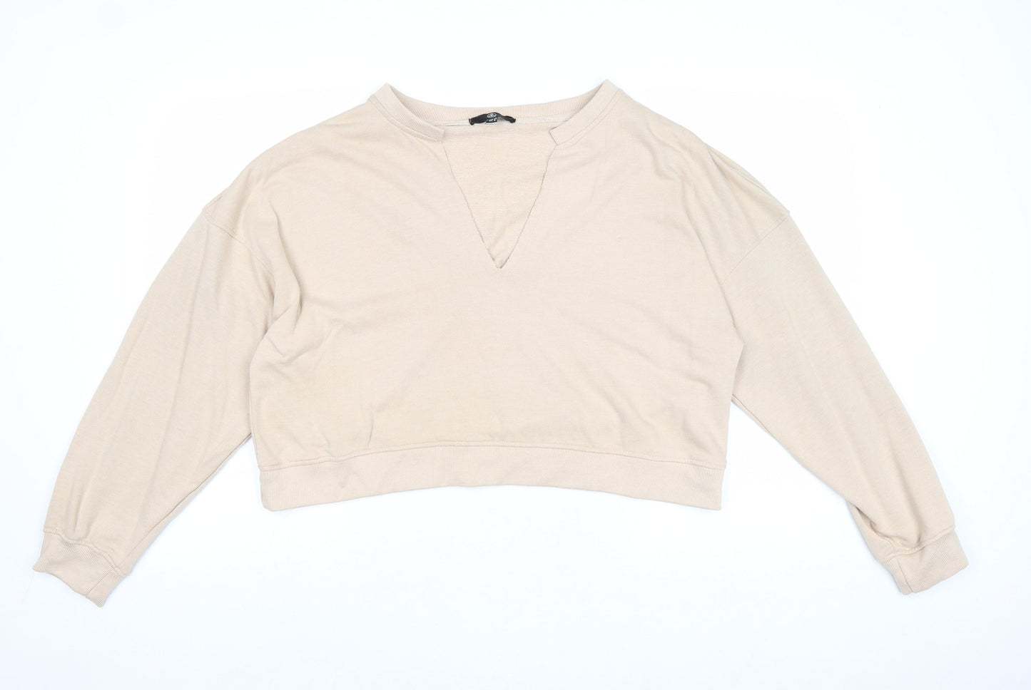 Missguided Womens Pink Polyester Pullover Sweatshirt Size 12 Pullover