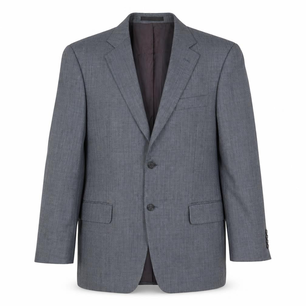 Marks & Spencer Mens Grey Wool Jacket Suit Jacket Size 40 Regular