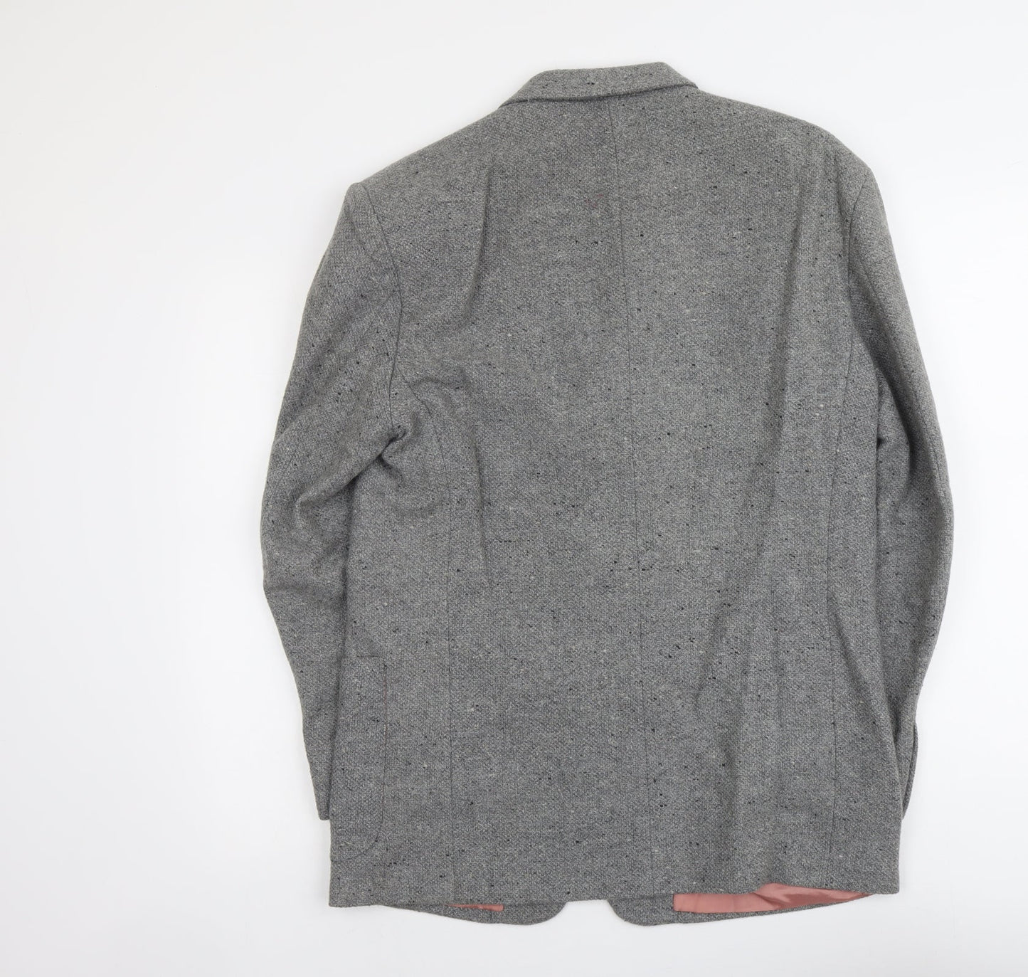 Willson Mens Grey Wool Jacket Blazer Size S Regular