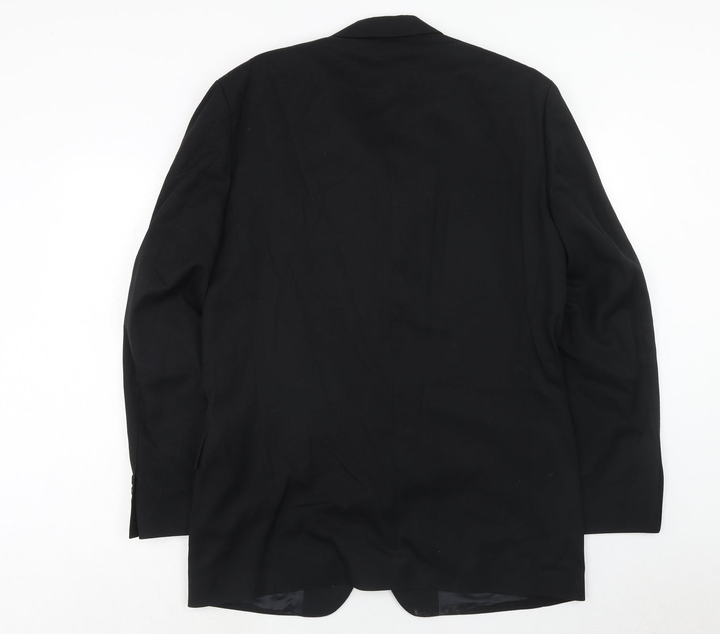 Daniel Grahame Mens Black Polyester Jacket Suit Jacket Size 40 Regular