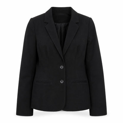 Papaya Womens Black Polyester Jacket Suit Jacket Size 12