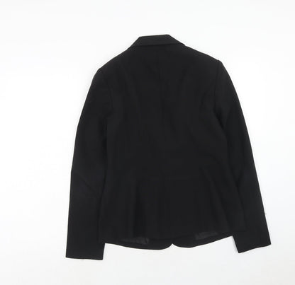 Papaya Womens Black Polyester Jacket Suit Jacket Size 12