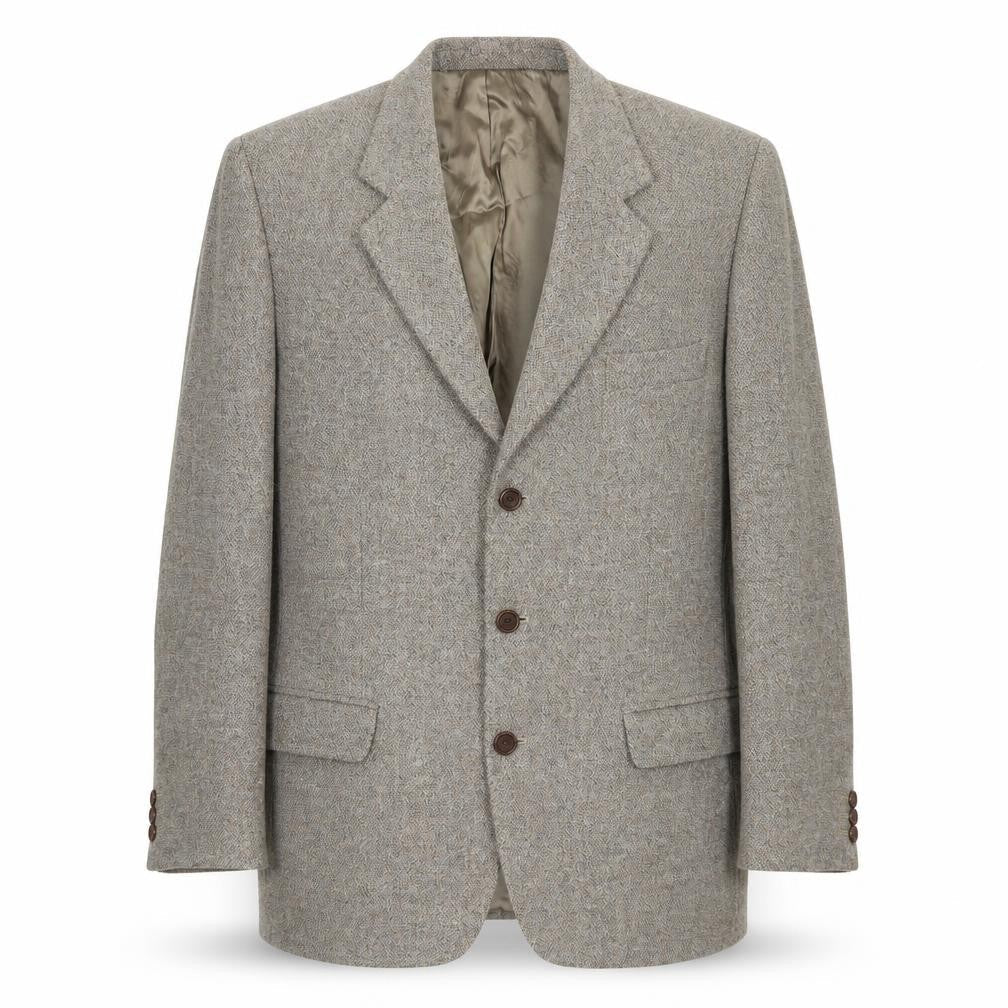 Marks & Spencer Mens Grey Wool Jacket Blazer Size 40 Regular