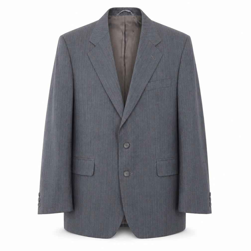 Chatsworth Mens Grey Wool Jacket Suit Jacket Size 44 Regular