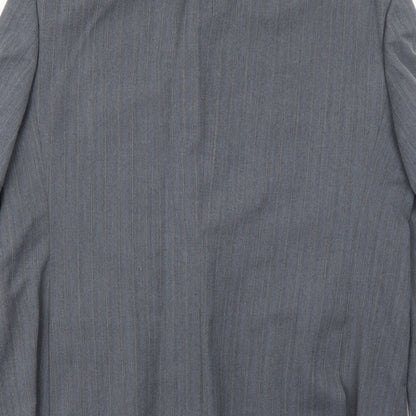 Chatsworth Mens Grey Wool Jacket Suit Jacket Size 44 Regular