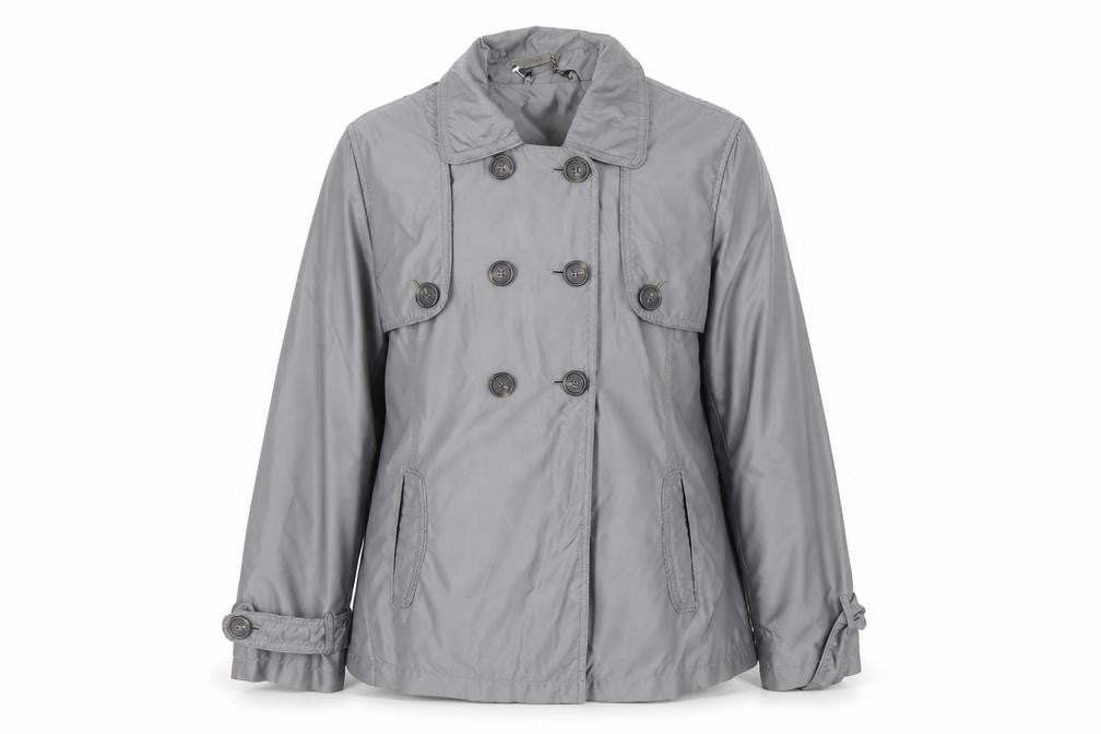 Marks and Spencer Womens Grey Jacket Size 12 Button