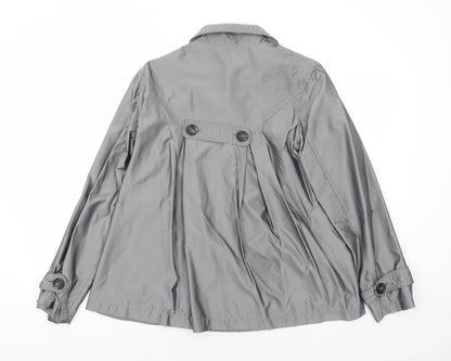 Marks & Spencer Womens Grey Jacket Size 12 Button