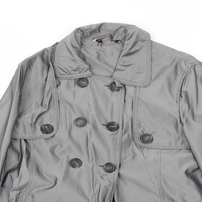 Marks & Spencer Womens Grey Jacket Size 12 Button