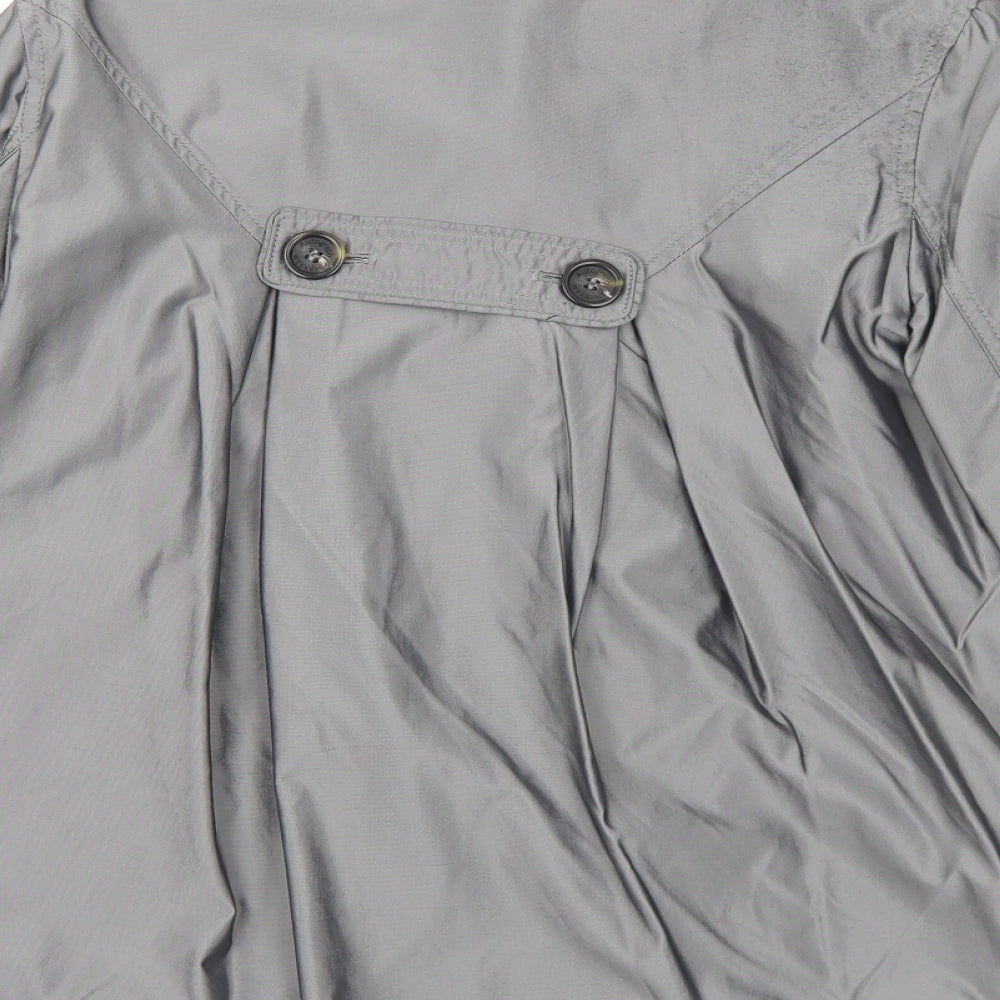Marks and Spencer Womens Grey Jacket Size 12 Button