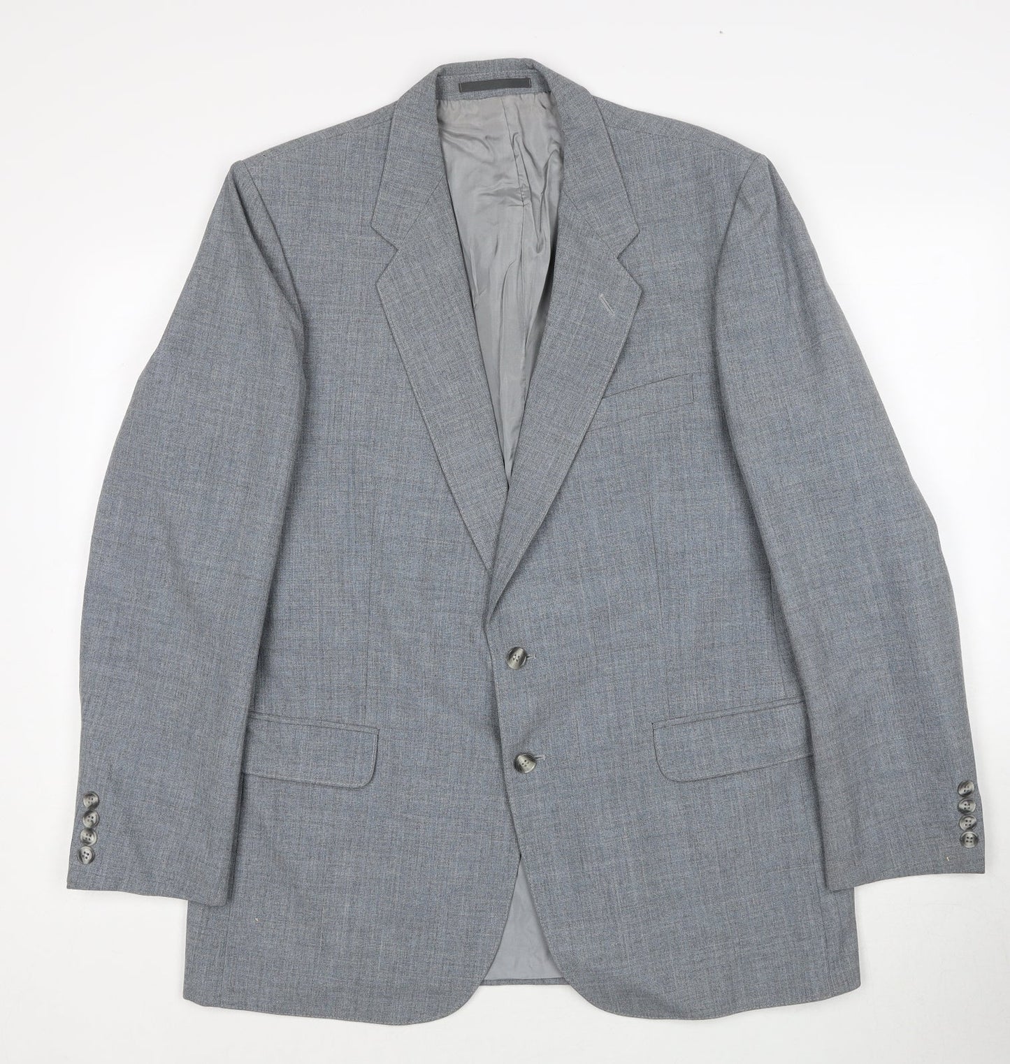 Marks and Spencer Mens Grey Polyester Jacket Suit Jacket Size M Regular
