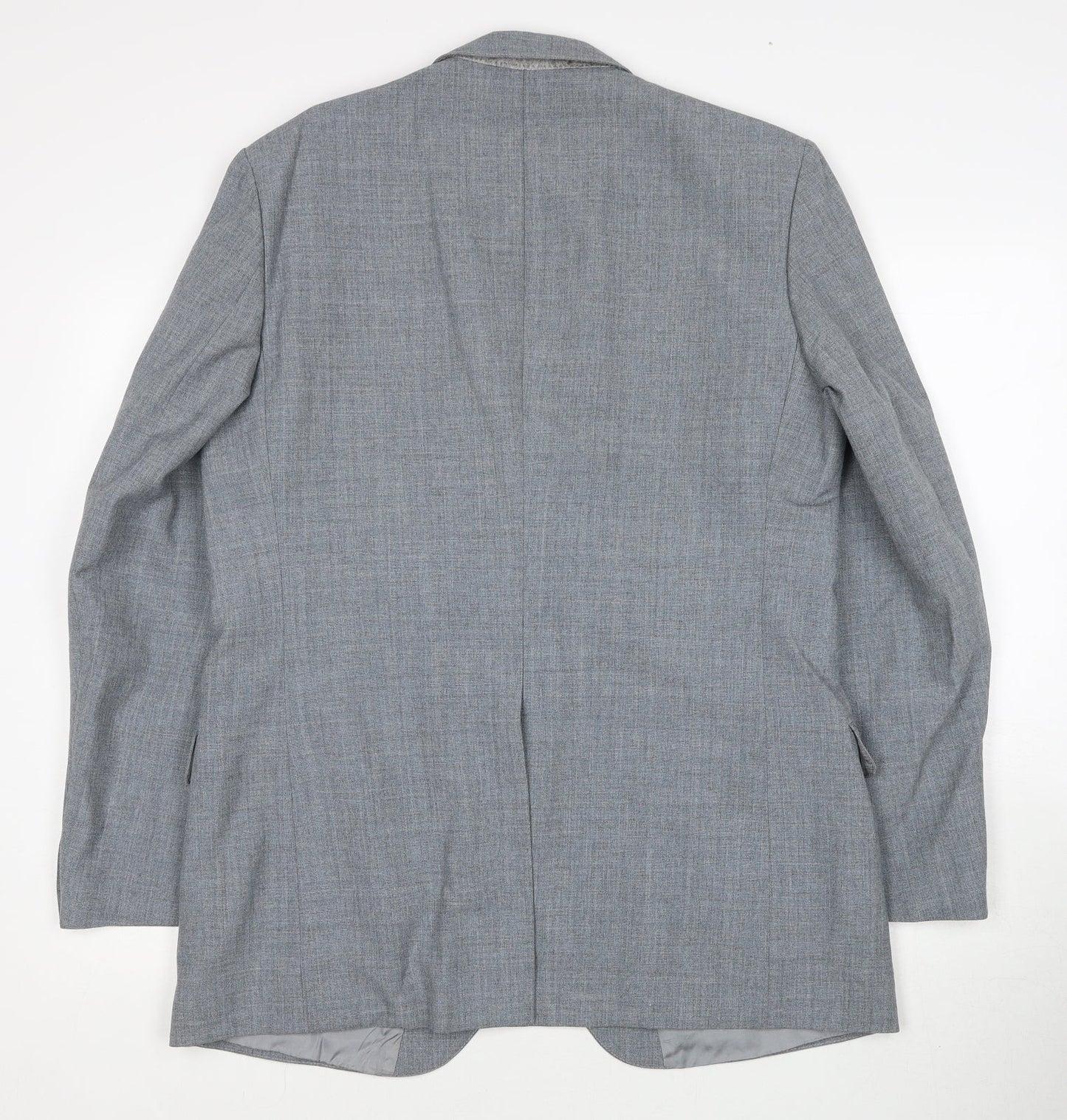 Marks and Spencer Mens Grey Polyester Jacket Suit Jacket Size M Regular
