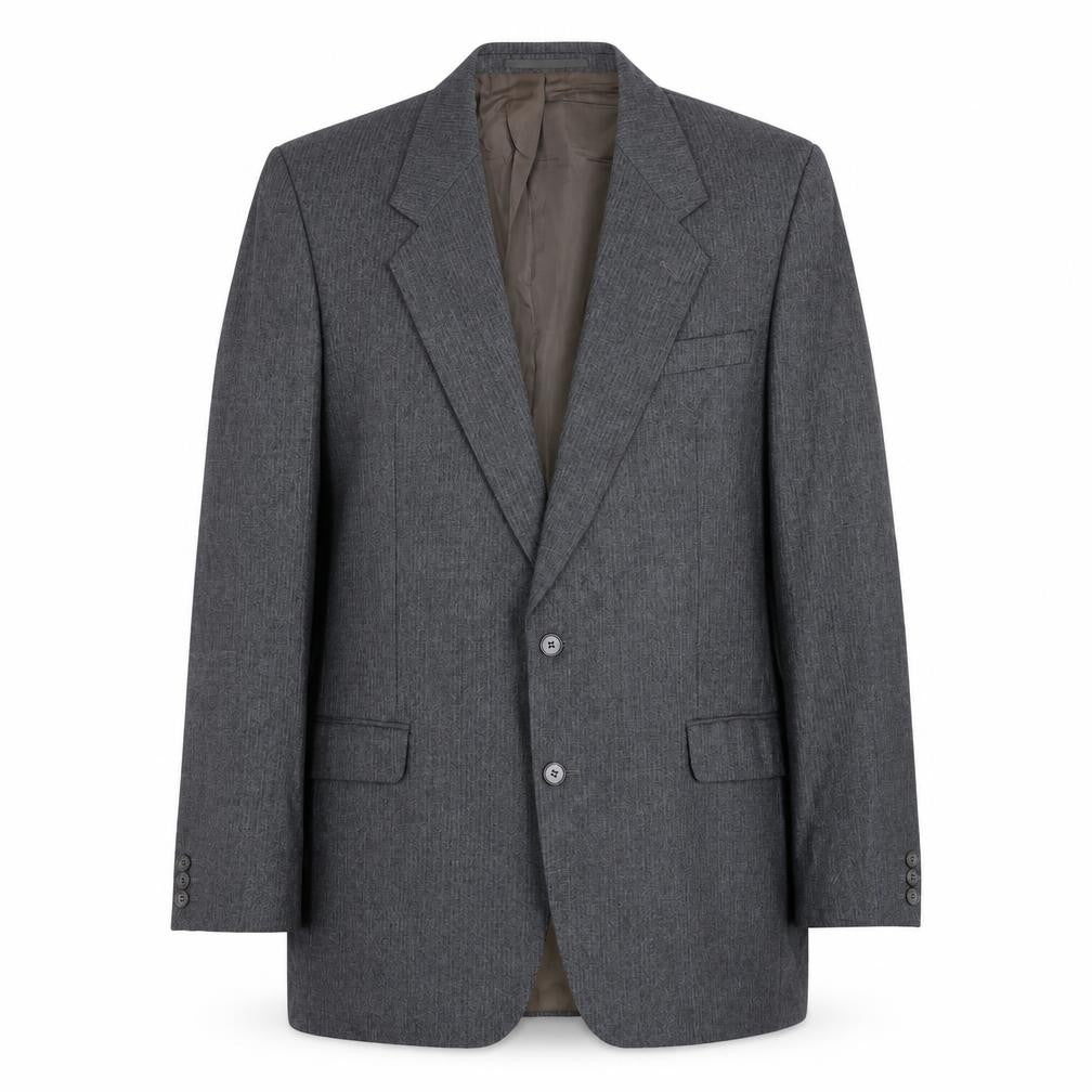 New Cavendish Mens Grey Wool Jacket Blazer Size 38 Regular