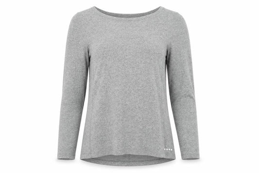 Soluxe Womens Grey Polyester Pullover Casual Size S Round Neck Pullover