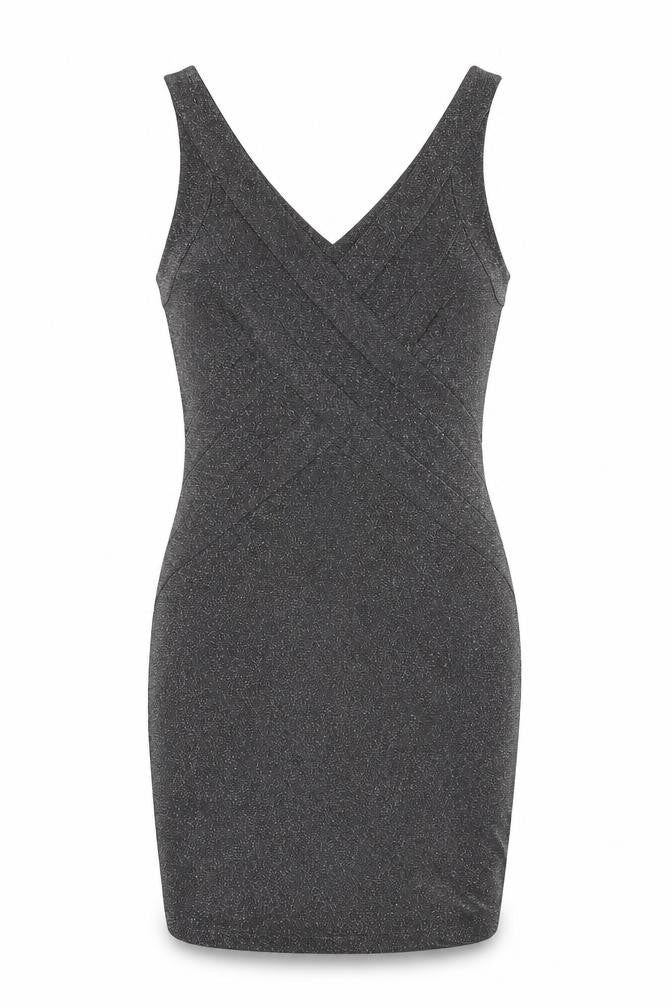 Lipsy Womens Red Polyester Bodycon Size 12 V-Neck Pullover