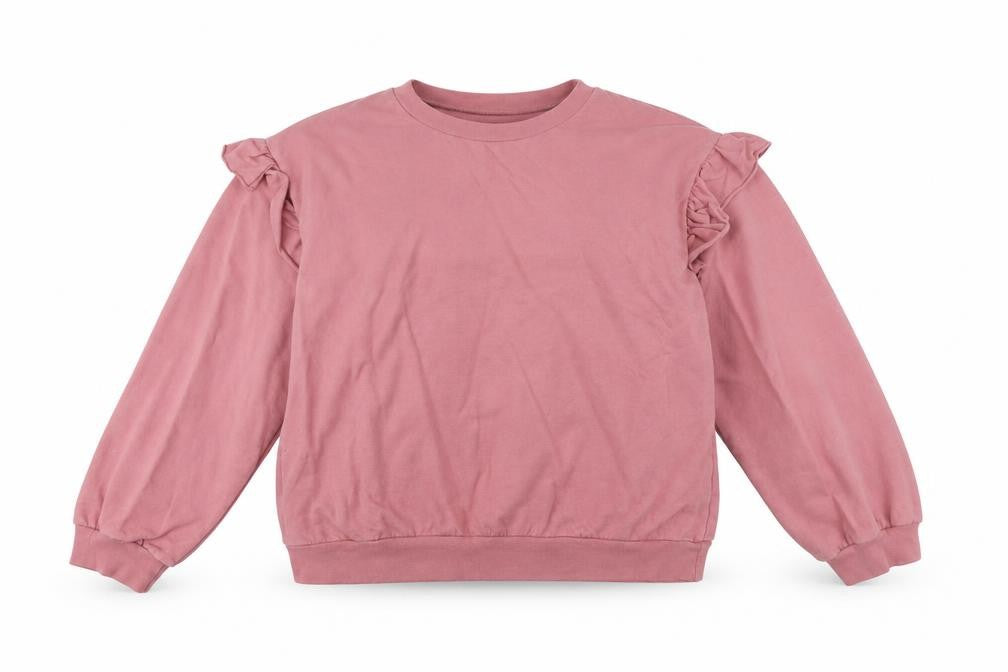 Vanessa Alexandra Womens Pink Cotton Pullover Sweatshirt Size M Pullover