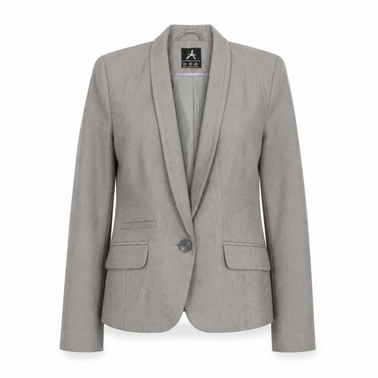 Atmosphere Womens Grey Jacket Blazer Size 12 Button