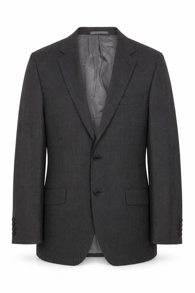 Marks & Spencer Mens Grey Wool Jacket Suit Jacket Size 38 Regular